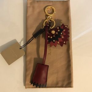 Burberry keychain or bag charm